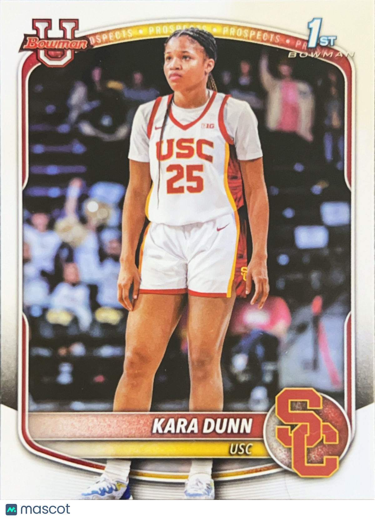 2025 Bowman University Best Kara Dunn #BPP-71 1st Bowman