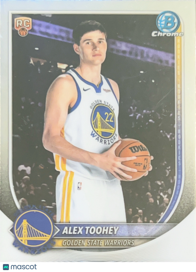 2025 Bowman Chrome University Alex Toohey #BCV-48 RC
