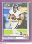 2025 Panini Donruss Football Lamar Jackson #102 Press Proof Purple