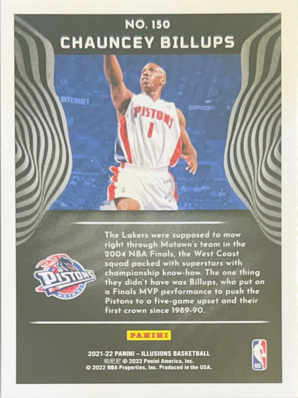 2022 Panini Illusions Basketball Chauncey Billups #150