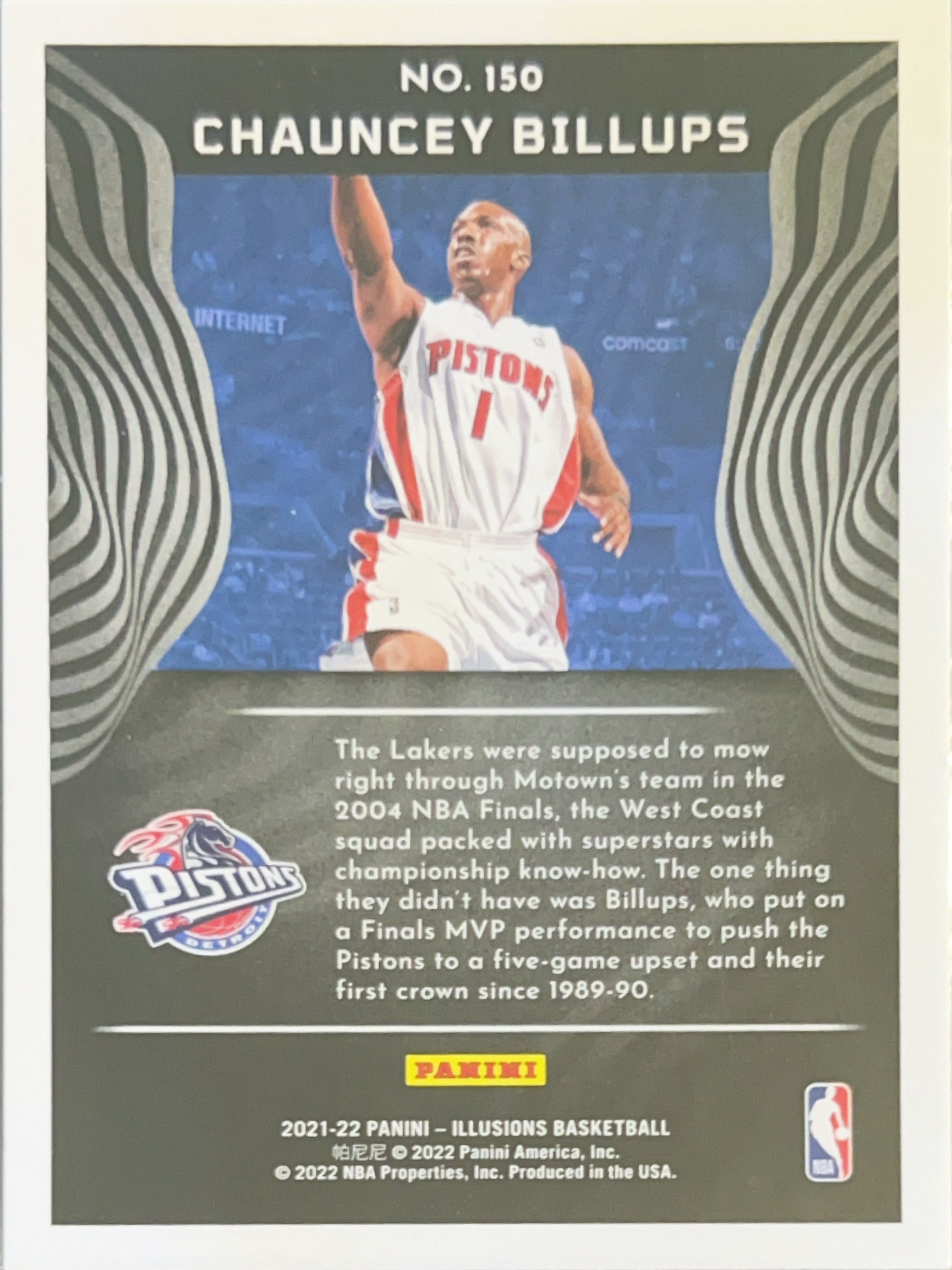 2022 Panini Illusions Basketball Chauncey Billups #150