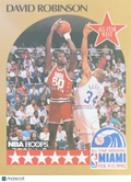 1990 NBA Hoops David Robinson #24