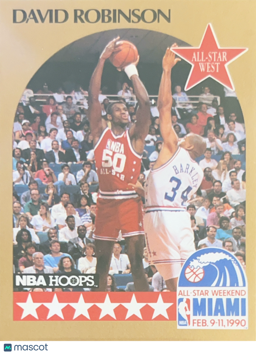 1990 NBA Hoops David Robinson #24