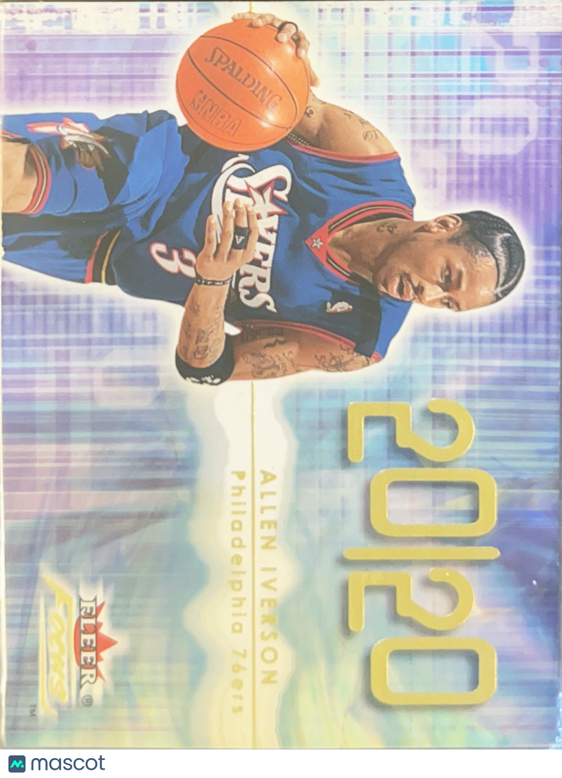 1999 Fleer Focus 20/20 Allen Iverson #218 /03