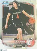 2025 Bowman Chrome University Shon Abaev #BCP-19 1st Bowman