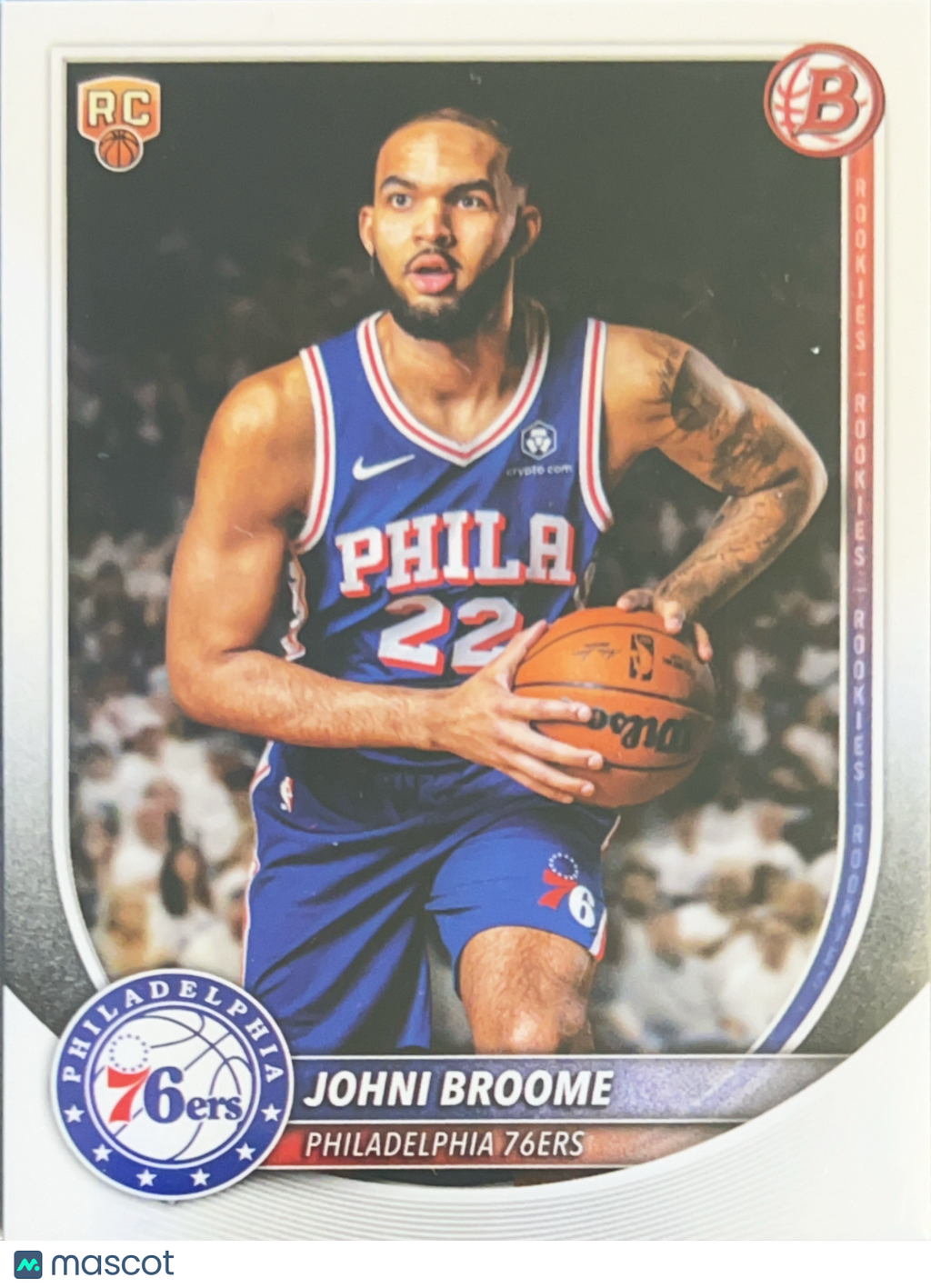 2025 Topps Bowman Johni Broome #35 RC