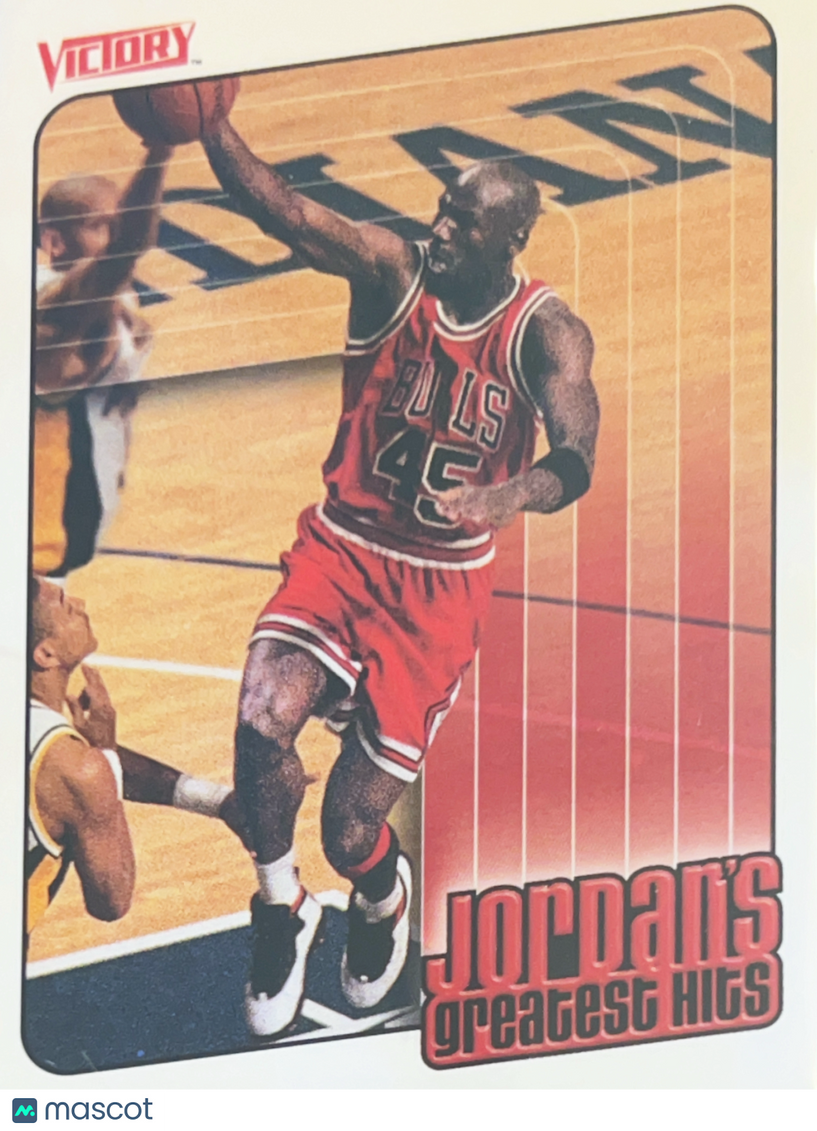 1999 Upper Deck Victory Jordan's Greatest Hits Michael Jordan #424
