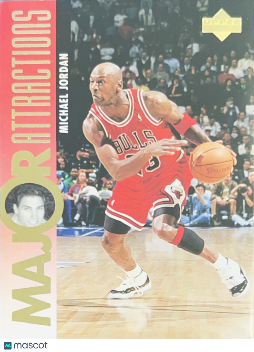 1995 Upper Deck Major Attractions David Hanson Michael Jordan #337