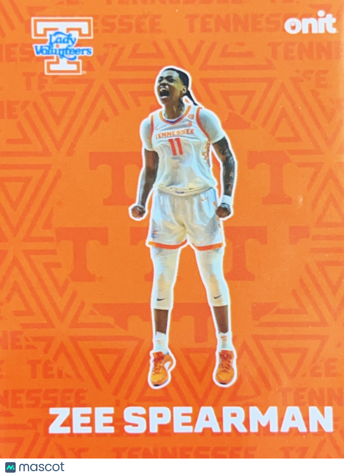 2025 ONIT Tennessee Lady Volunteers Zee Spearman #F-4