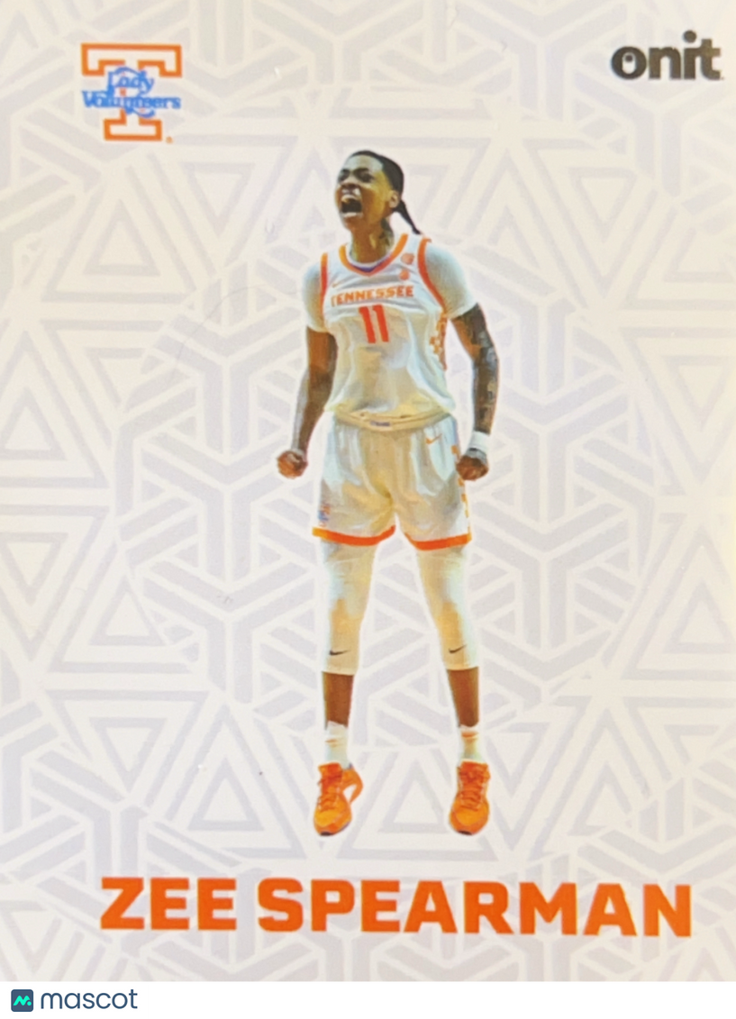 2025 ONIT Tennessee Lady Volunteers Zee Spearman #F-11