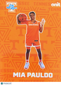 2025 ONIT Tennessee Lady Volunteers Mia Pauldo #F-5