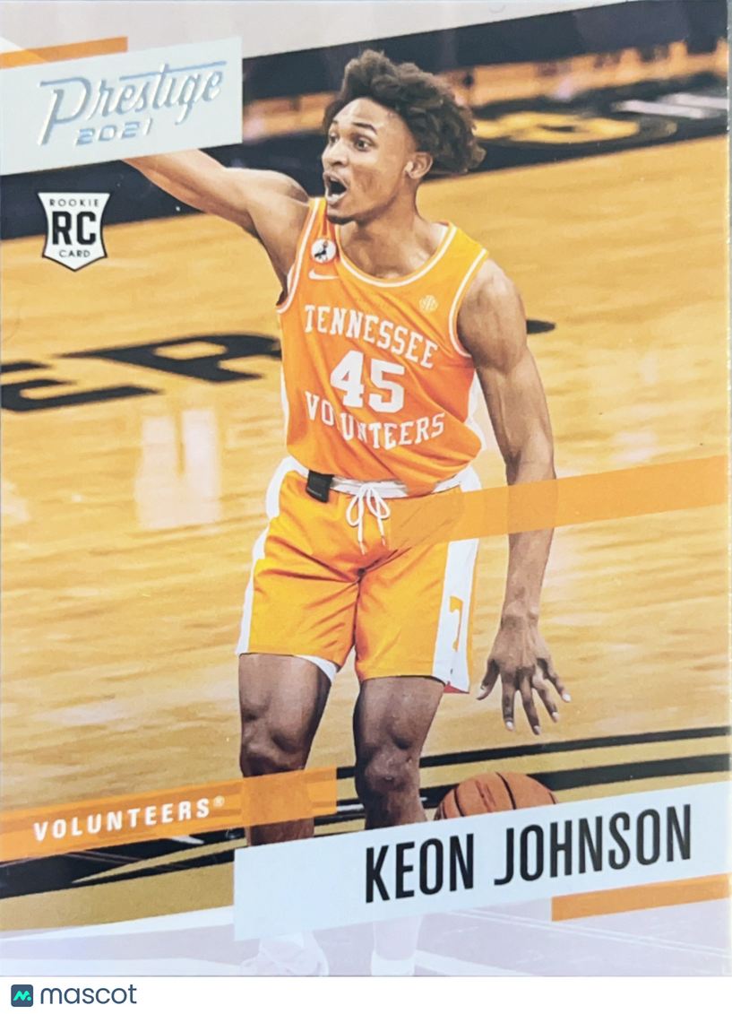 2021 Panini Chronicles Prestige Draft Picks Keon Johnson #374 RC