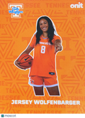 2025 ONIT Tennessee Lady Volunteers Jersey Wolfenbarger #F-3