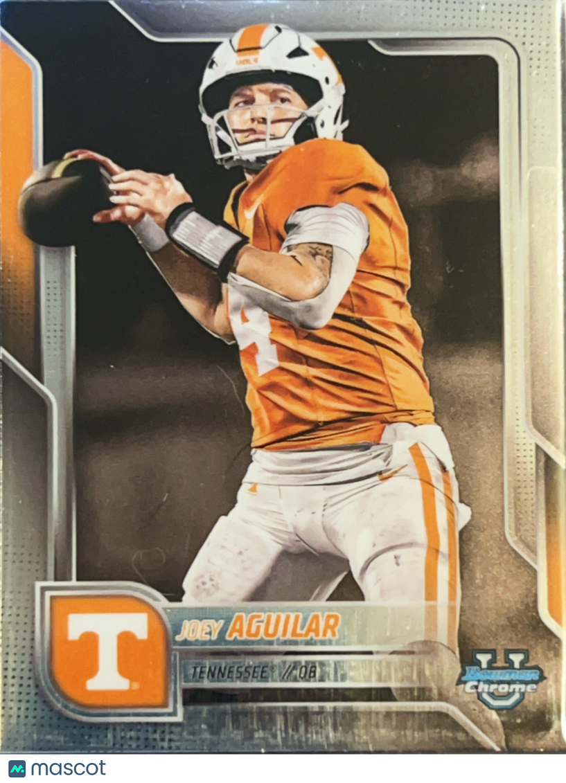 2025 Topps Bowman Chrome University Joey Aguilar #192 /