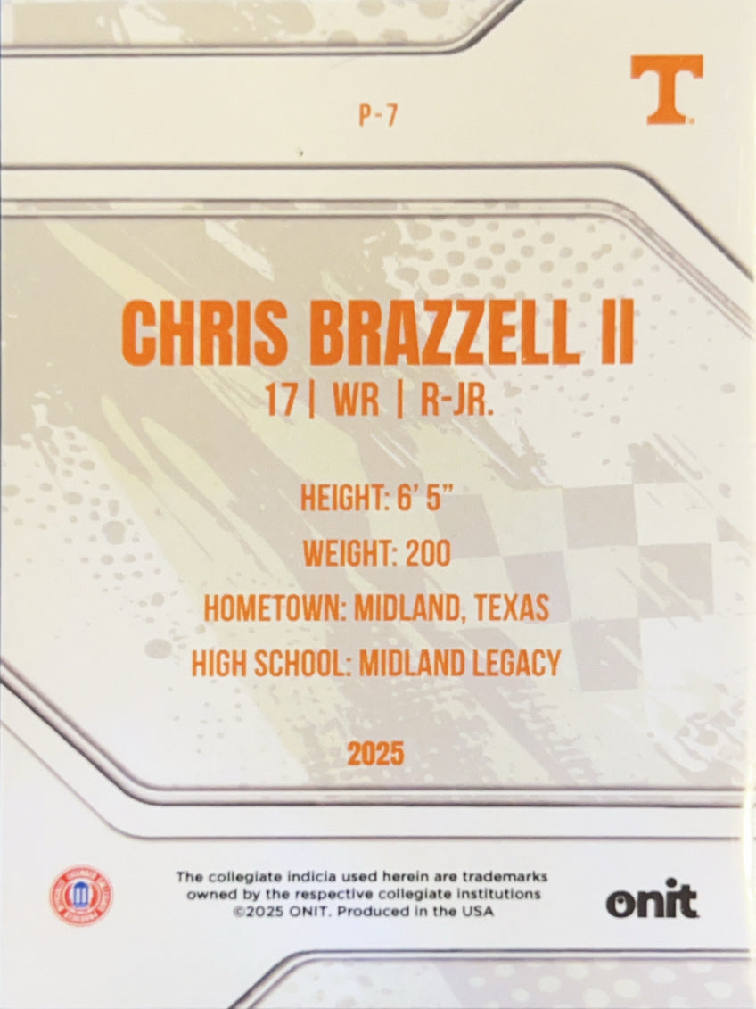 2025 ONIT Chris Brazzell II #P-7