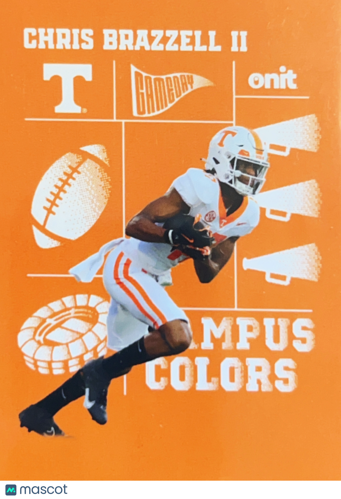 2025 ONIT Gameday Campus Colors Chris Brazzell II #CC-3