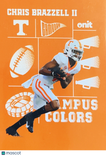 2025 ONIT Gameday Campus Colors Chris Brazzell II #CC-3