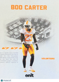 2025 ONIT Tennessee Volunteers Boo Carter #VS-5