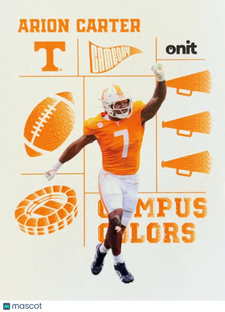 2025 ONIT Gameday Campus Colors Arion Carter #CC-16