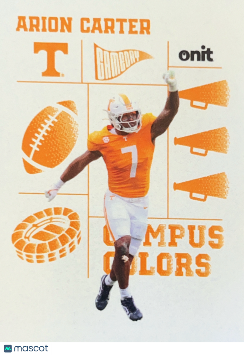 2025 ONIT Gameday Campus Colors Arion Carter #CC-16