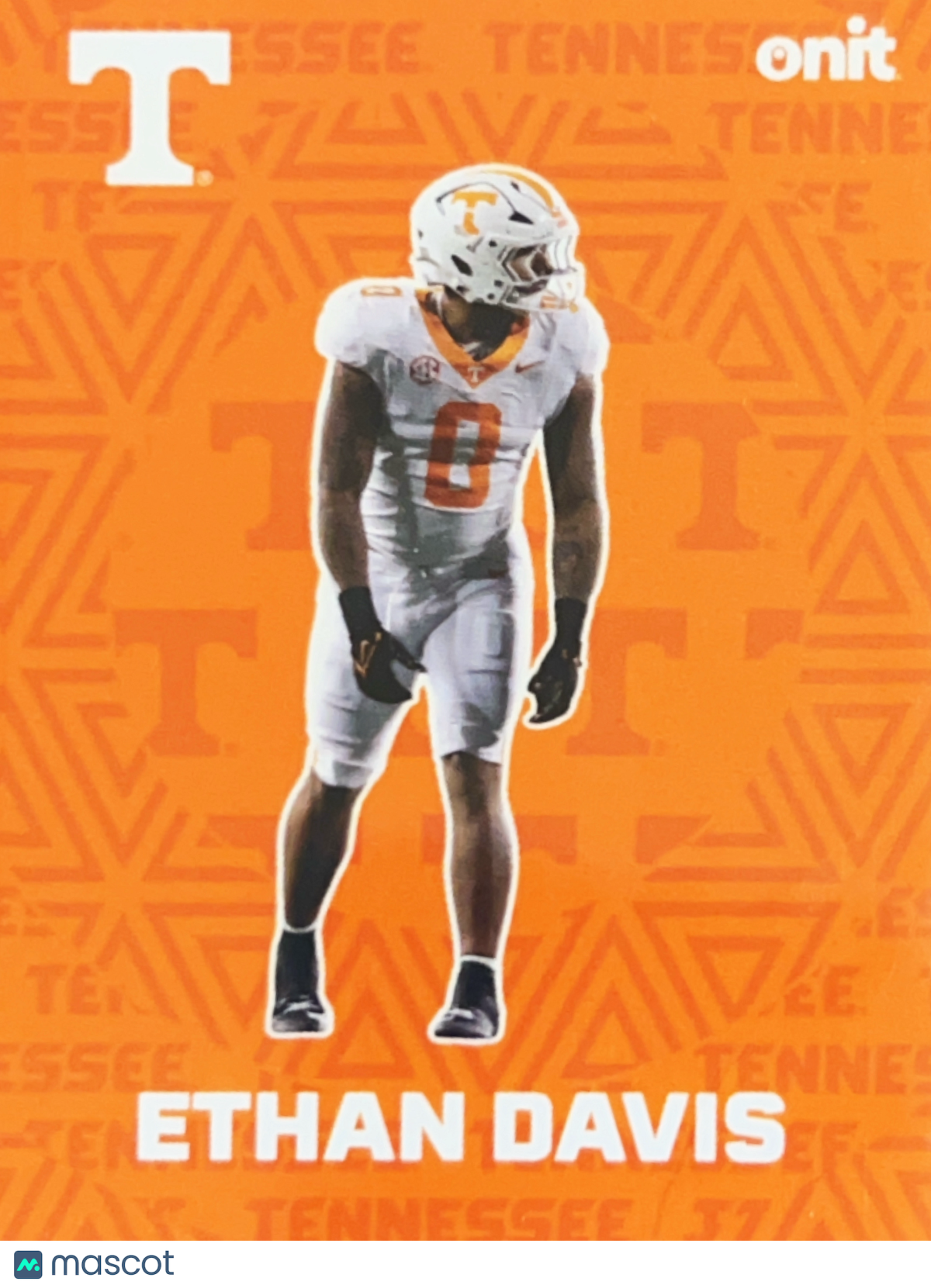 2025 ONIT Tennessee Football Ethan Davis #F-15