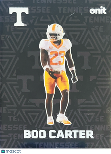 2025 Onit Tennessee Football Boo Carter #F-20