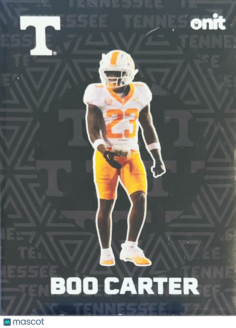 2025 Onit Tennessee Football Boo Carter #F-20