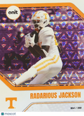 2025 Onit Tennessee Volunteers Radarious Jackson #P-17 Prism /199