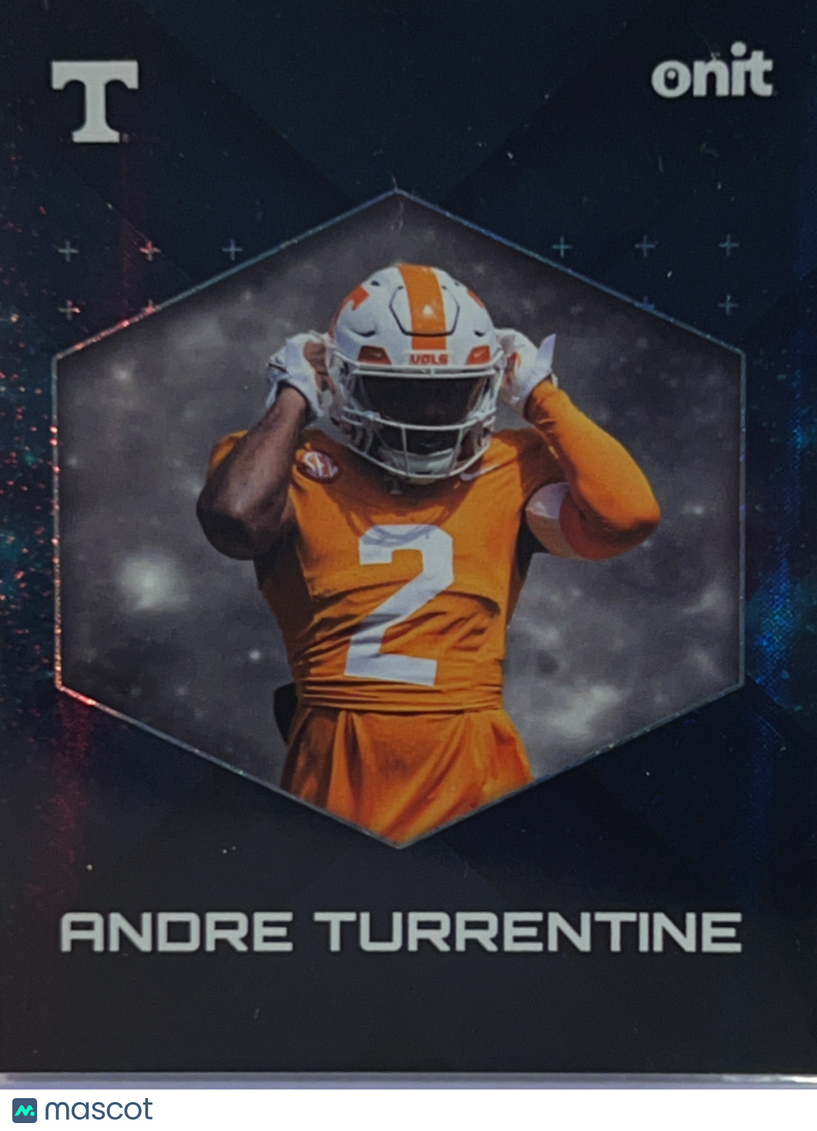 2023 Onit Tennessee Volunteers Football Andre Turrentine #B-1
