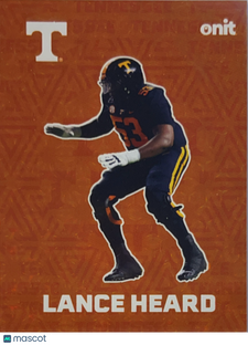 2025 ONIT Tennessee Football Lance Heard #F-9