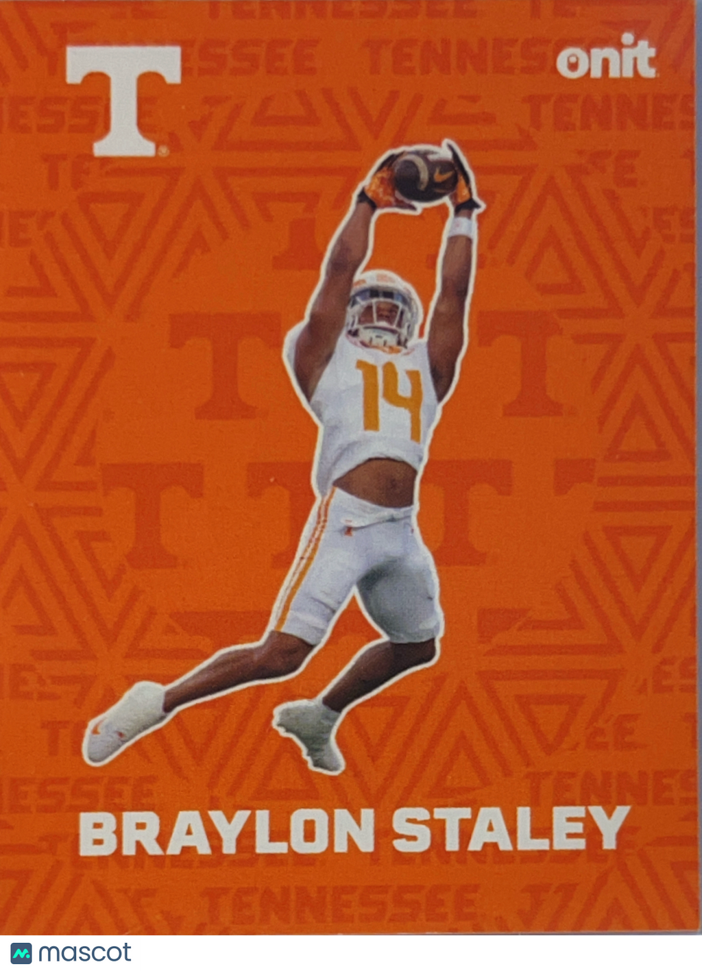 2025 ONIT Tennessee Football Braylon Staley #F-12