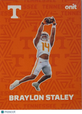 2025 ONIT Tennessee Football Braylon Staley #F-12