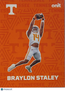 2025 ONIT Tennessee Football Braylon Staley #F-12