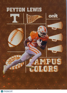 2025 Onit Gameday Campus Colors Peyton Lewis #CC-12
