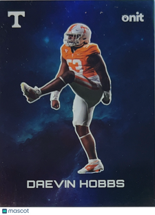2025 Onit Tennessee Volunteers Football Daevin Hobbs #G-7