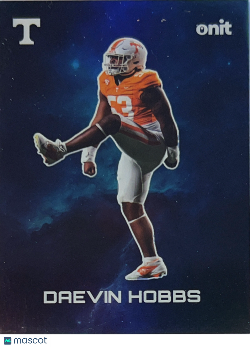 2025 Onit Tennessee Volunteers Football Daevin Hobbs #G-7