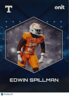 2025 Onit Tennessee Volunteers Edwin Spillman #B-19