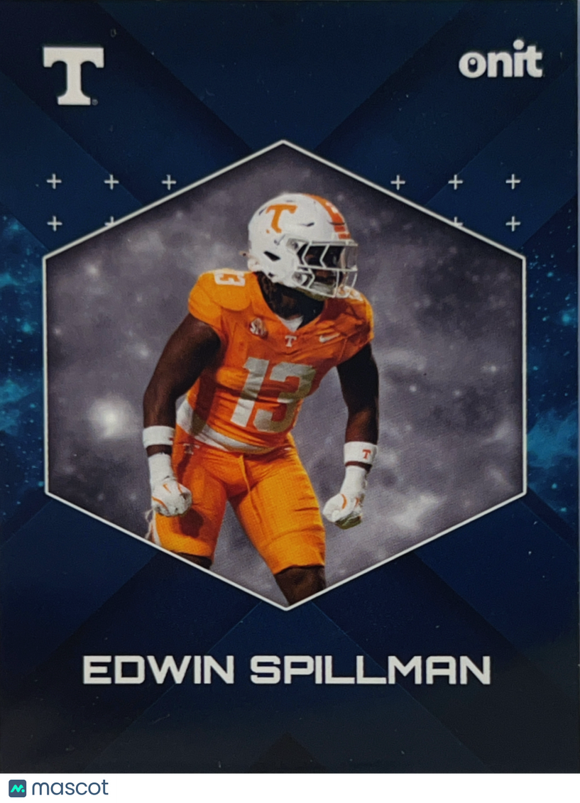 2025 Onit Tennessee Volunteers Edwin Spillman #B-19