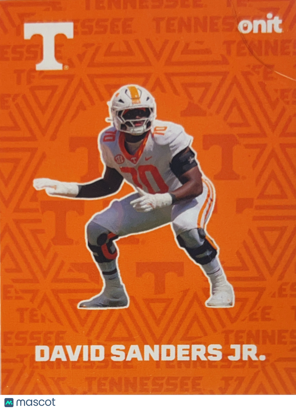 2025 ONIT Tennessee Volunteers David Sanders Jr. #F-10