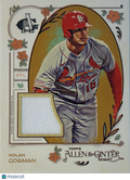 2024 Topps Allen & Ginter Nolan Gorman #AGR-NG Game-Used Memorabilia