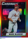 2023 Topps 35th Anniversary Mark McGwire #T88-19 Red Foil
