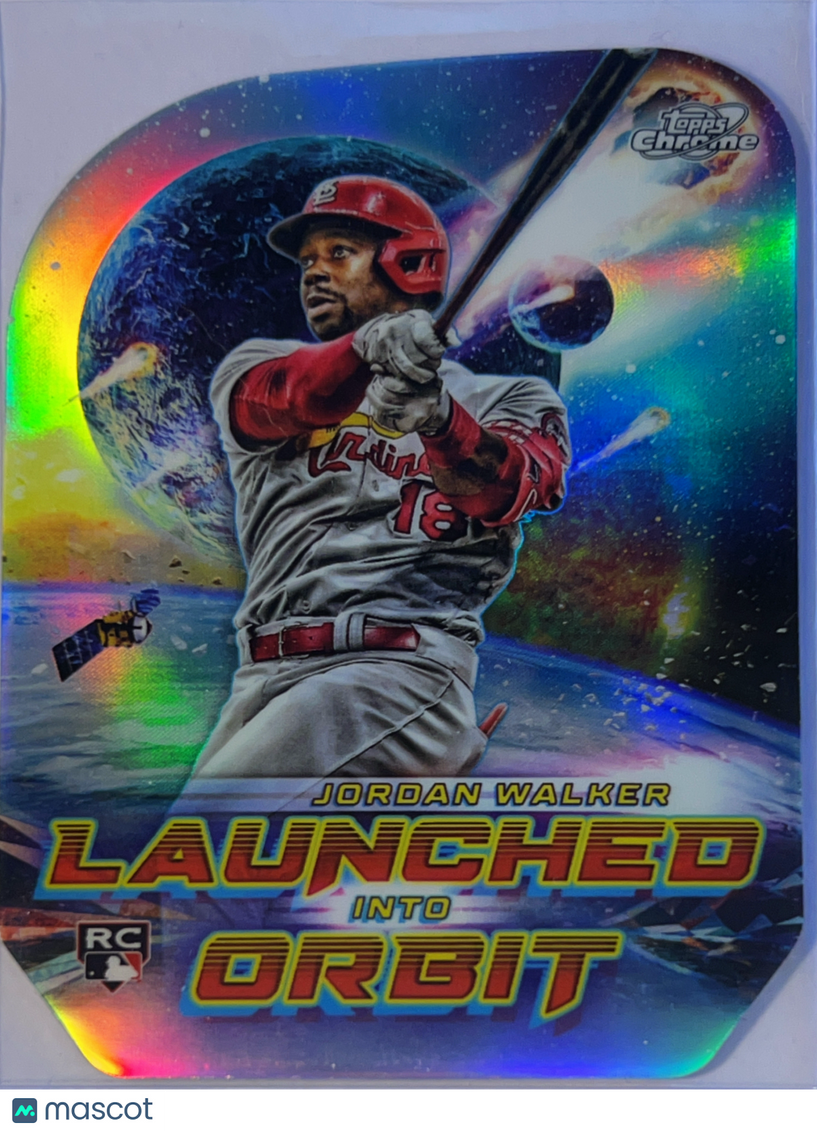 2023 Topps Chrome Launched Into Orbit Jordan Walker #LIO-19 Refractor RC