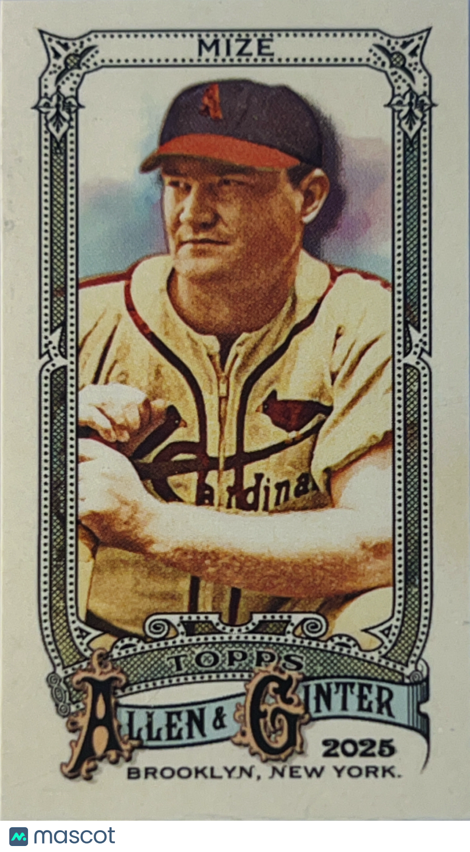 2006 Topps Allen & Ginter Johnny Mize #344