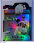 2025 Topps Holiday The Nice List Ryan Helsley #MNL-13 Metallic Foil