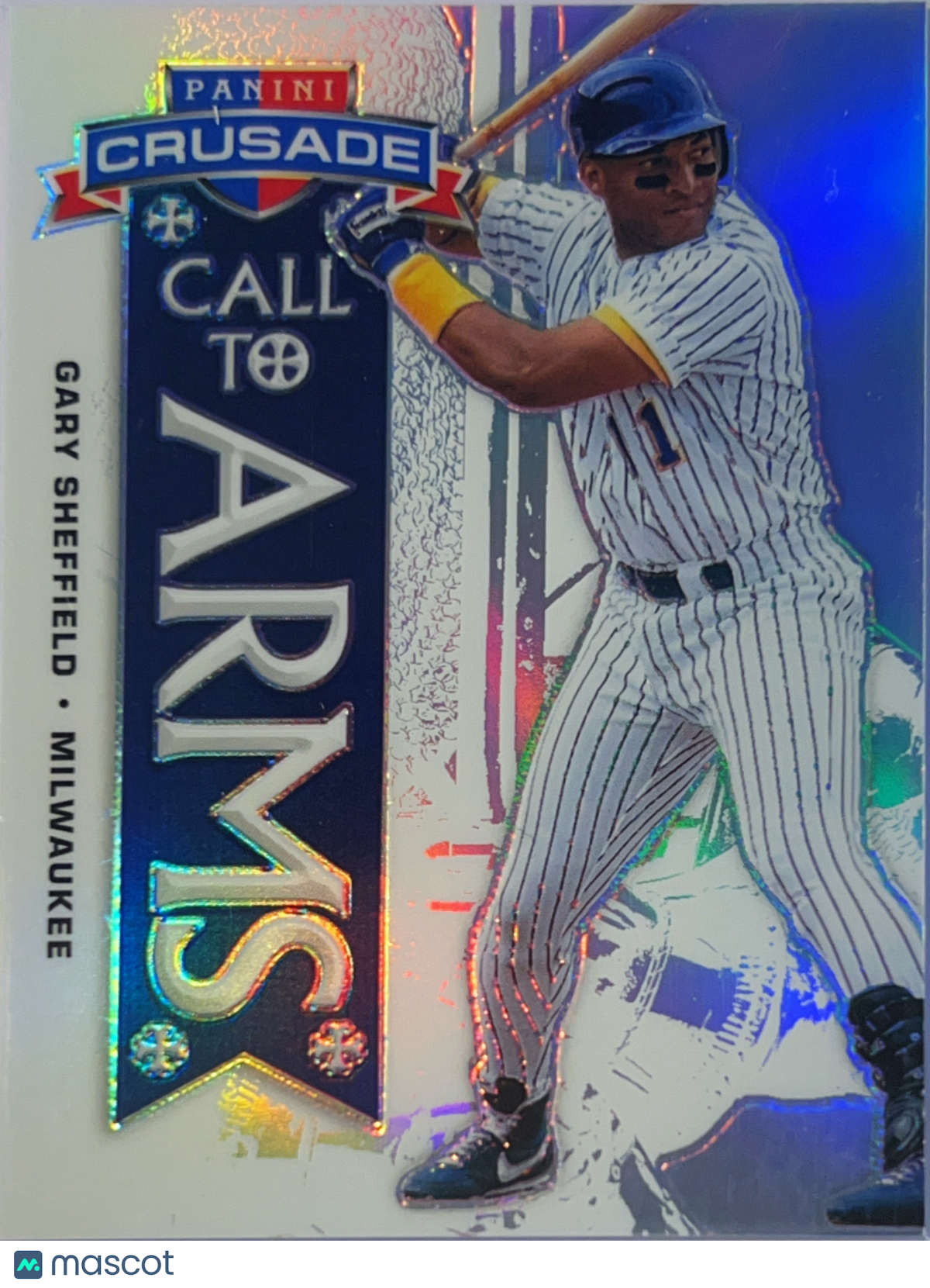 2025 Panini Crusade Prizm Call to Arms Gary Sheffield #4