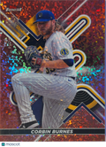 2022 Topps Finest Corbin Burnes #67 Orange Mini-Diamond Refractor /50