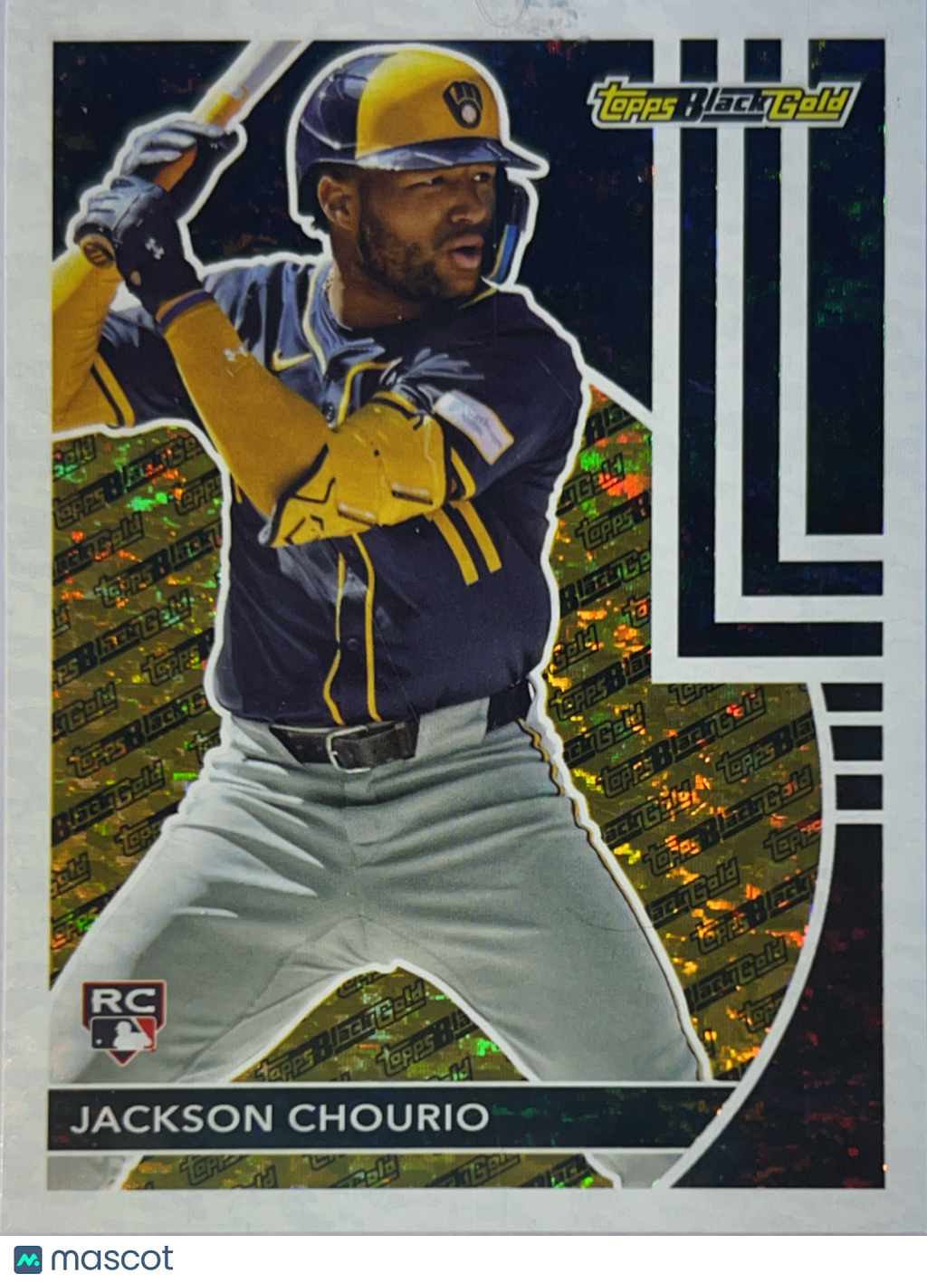 2024 Topps Black Gold Jackson Chourio #BG-25 RC