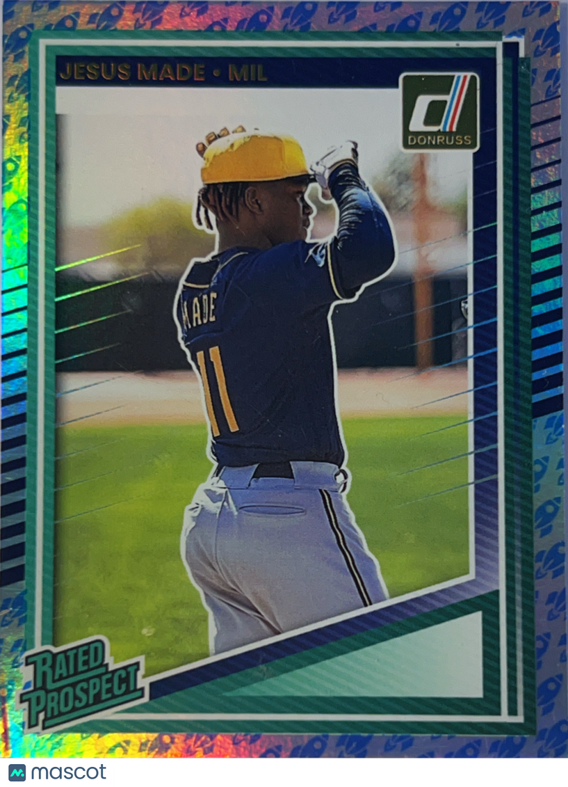 2025 Panini Donruss Baseball Jesus Made #162 Holo Rocket