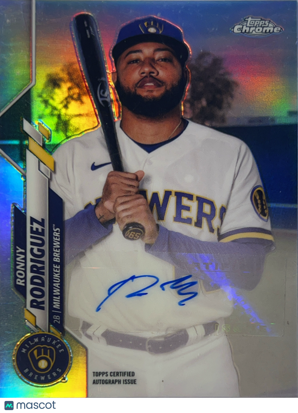 2020 Topps Chrome Ronny Rodriguez #USA-RRO Refractor
