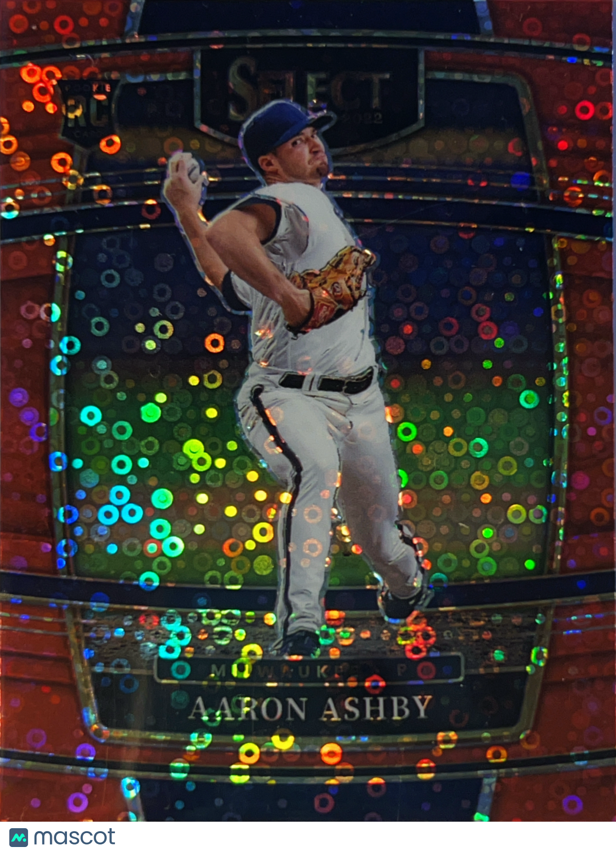 2022 Panini Select Prizm Aaron Ashby #10 Disco